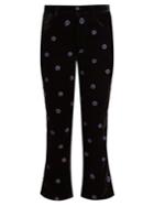 Jupe By Jackie Magia Slim-leg Silk-velvet Trousers