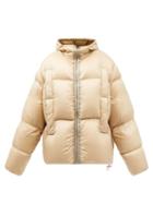 Givenchy - Hooded Down Jacket - Mens - Beige