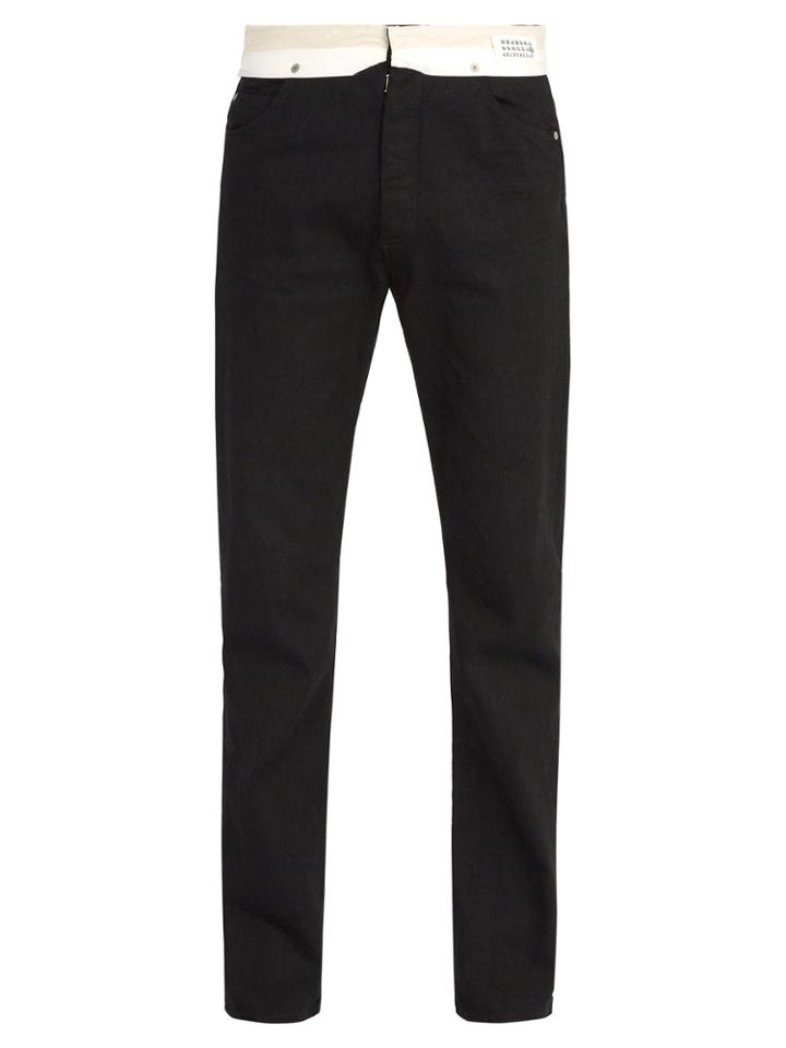 Maison Margiela Deconstructed Straight-leg Jeans