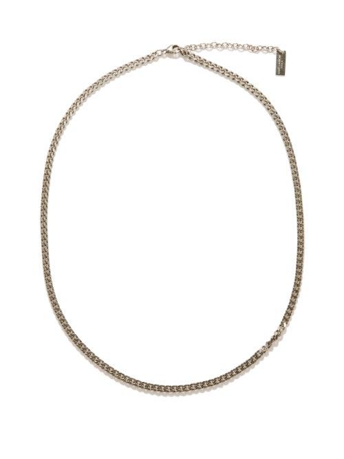 Saint Laurent - Curb-chain Necklace - Mens - Silver