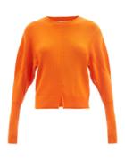 Stella Mccartney - Mix-stitch Virgin Wool Sweater - Womens - Orange