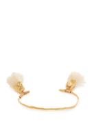 Matchesfashion.com Elise Tsikis - Dendra Craie Gold Plated Bracelet - Womens - White