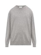 Matchesfashion.com Raey - Loose Fit Crew Neck Cashmere Sweater - Mens - Grey