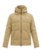 Matchesfashion.com Descente Allterrain - Shuttle Hooded Down Filled Jacket - Mens - Khaki