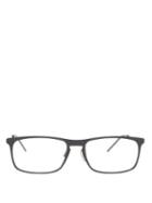 Matchesfashion.com Dior Homme Sunglasses - Dior 0235 Rectangle Metal Glasses - Mens - Black