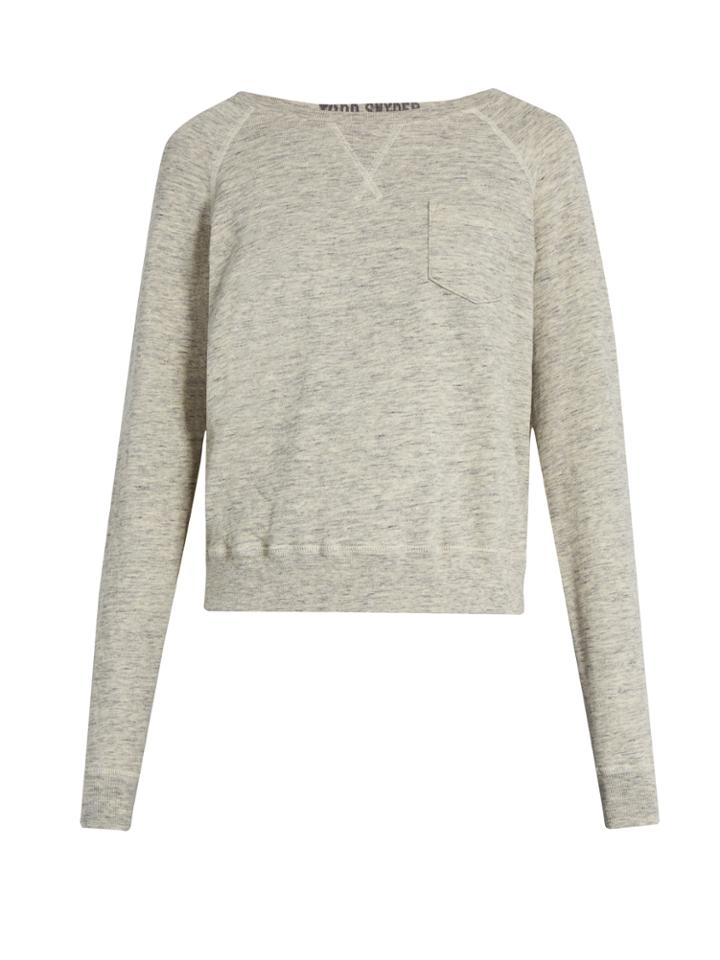 Todd Snyder + Champion Boyfriend Cotton-jersey Sweatshirt