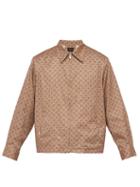 Matchesfashion.com Needles - Geometric Print Satin Jacket - Mens - Pink