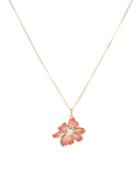 Alison Lou - Funky Flower Opal & 14kt Gold Necklace - Womens - Pink Gold