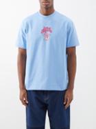 Jacquemus - Bag-print Cotton-jersey T-shirt - Mens - Light Blue