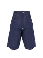Matchesfashion.com Junya Watanabe - X Levi's Denim Shorts - Mens - Indigo