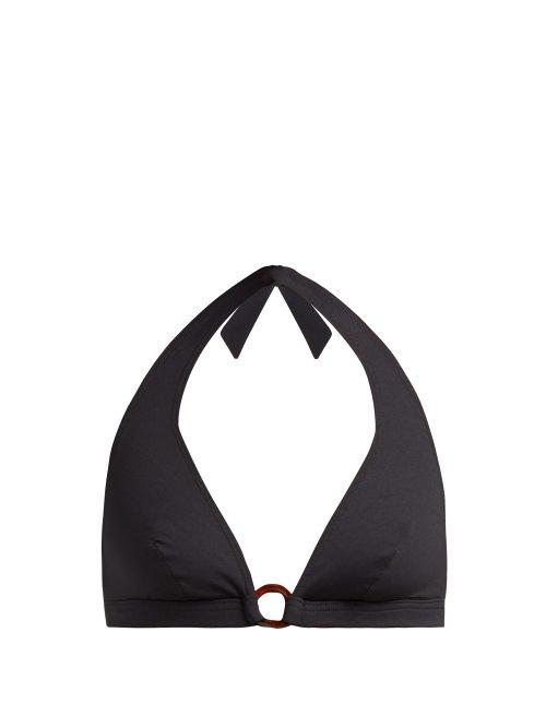 Matchesfashion.com Max Mara Beachwear - Genarc Bikini Top - Womens - Black