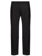 Lanvin Chain-stitch Pleated-front Trousers