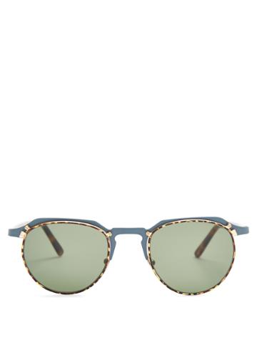L.g.r Sunglassses Scorpio Two-tone Metal Sunglasses