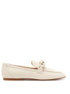 Matchesfashion.com Tod's - Knotted Leather Loafers - Womens - White