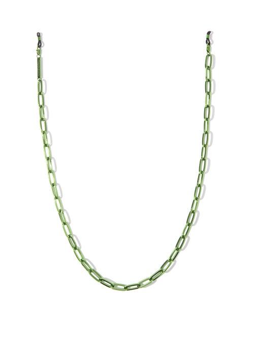 Matchesfashion.com Frame Chain - The Ron 18kt Gold-plated Glasses Chain - Womens - Green