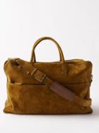 Mtier - Closer Suede Holdall - Mens - Brown