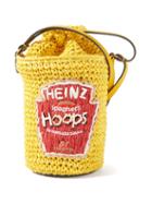 Anya Hindmarch - Spaghetti Hoops Paper Cross-body Bag - Womens - Yellow