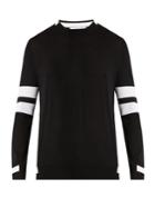 Givenchy Contrast-panel Striped Sweater