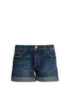 Current/elliott The Boyfriend Low-slung Rolled Shorts