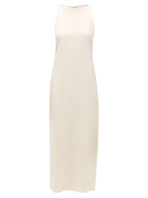 Matchesfashion.com La Collection - Naomi Silk Crepe-de-chine Dress - Womens - Ivory