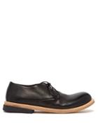 Matchesfashion.com Marsll - Contrast Sole Leather Derby Shoes - Mens - Black