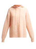 Matchesfashion.com Ganni - Callahan Hooded Sweater - Womens - Light Pink