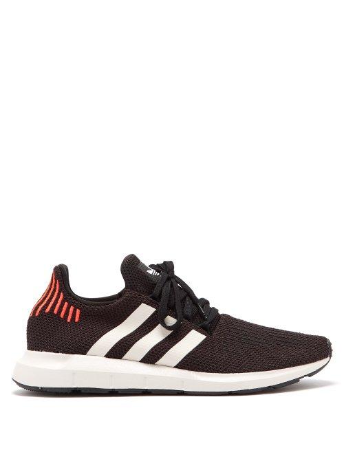 Matchesfashion.com Adidas Originals - Swift Run Knit Low Top Trainers - Mens - Black
