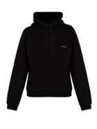 Matchesfashion.com Balenciaga - Oversized Logo Hooded Sweatshirt - Mens - Black