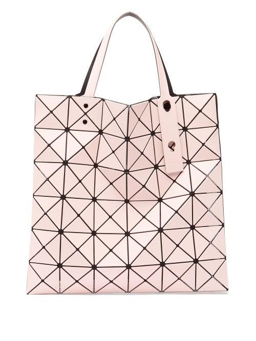 Matchesfashion.com Bao Bao Issey Miyake - Lucent Bi-colour Pvc Tote Bag - Womens - Pink Multi