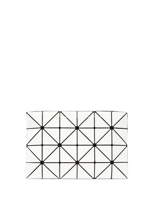 Matchesfashion.com Bao Bao Issey Miyake - Lucent Top Zip Pouch - Womens - White