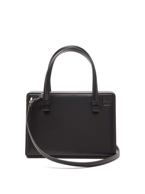 Matchesfashion.com Loewe - Postal Small Leather Bag - Womens - Black