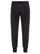 Paul Smith Pleat-detail Wool-blend Track Pants