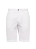 Matchesfashion.com Altea - Stretch Cotton Poplin Bermuda Shorts - Mens - White
