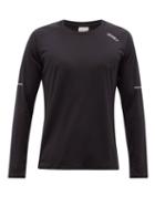 2xu - Aero Technical-mesh Long-sleeved T-shirt - Mens - Black