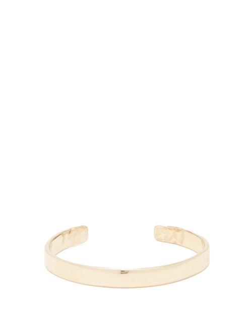 Matchesfashion.com Bleue Burnham - Bellow Gold Bangle - Mens - Gold