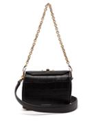 Alexander Mcqueen Box Bag 19 Crocodile-effect Leather Cross-body Bag