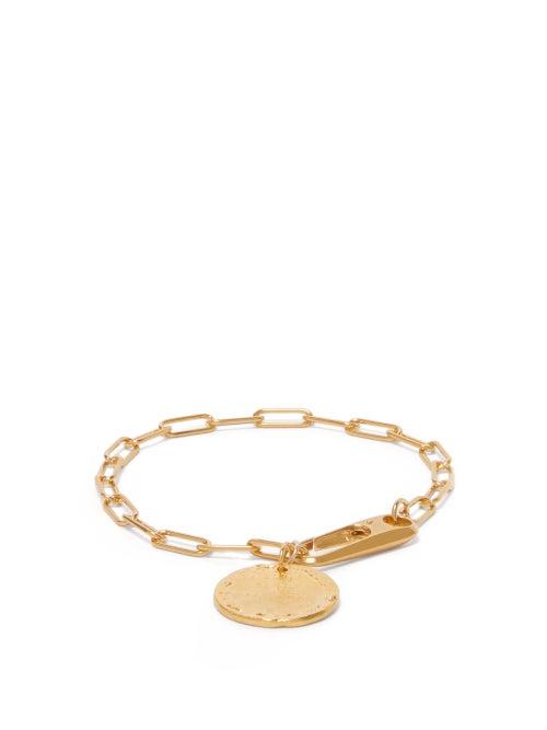 Matchesfashion.com Alighieri - Il Leone Gold Plated Bracelet - Mens - Gold