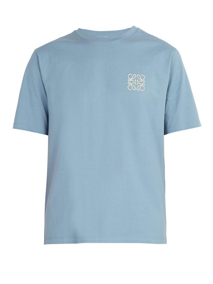 Loewe Anagram-embroidered Cotton T-shirt