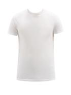 Mens Basics Paul Smith - Logo-tab Cotton-jersey T-shirt - Mens - White
