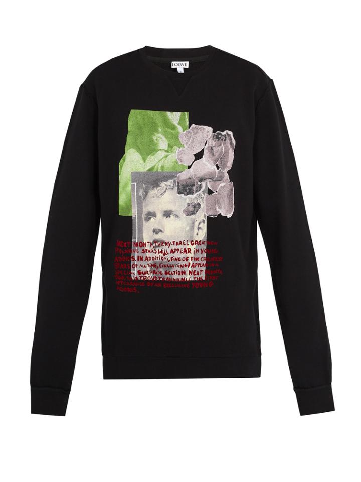 Loewe Oversized Cotton-jersey Sweatshirt
