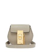 Matchesfashion.com Chlo - Drew Mini Grained-leather Belt Bag - Womens - Grey