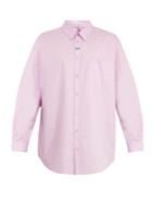 Martine Rose Oversized Patch-pocket Cotton Shirt