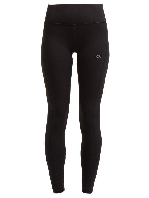 Matchesfashion.com Calvin Klein Performance - High Rise Performance Leggings - Womens - Black