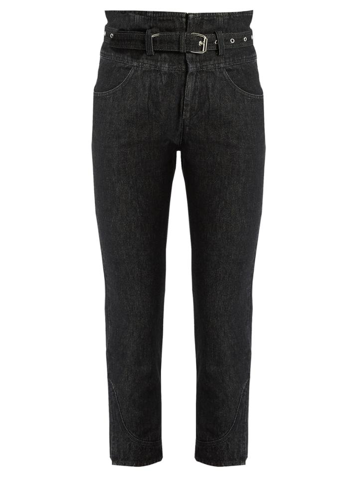 Isabel Marant Evera High-rise Cropped Jeans