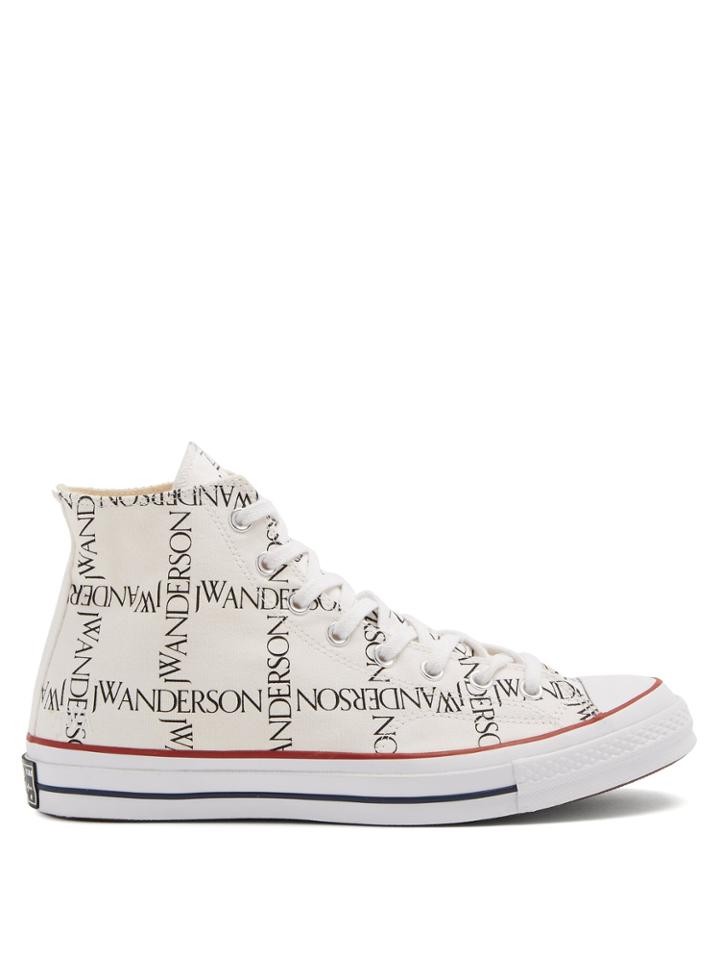 Converse X Jw Anderson X Jw Anderson Logo-print High-top Trainers