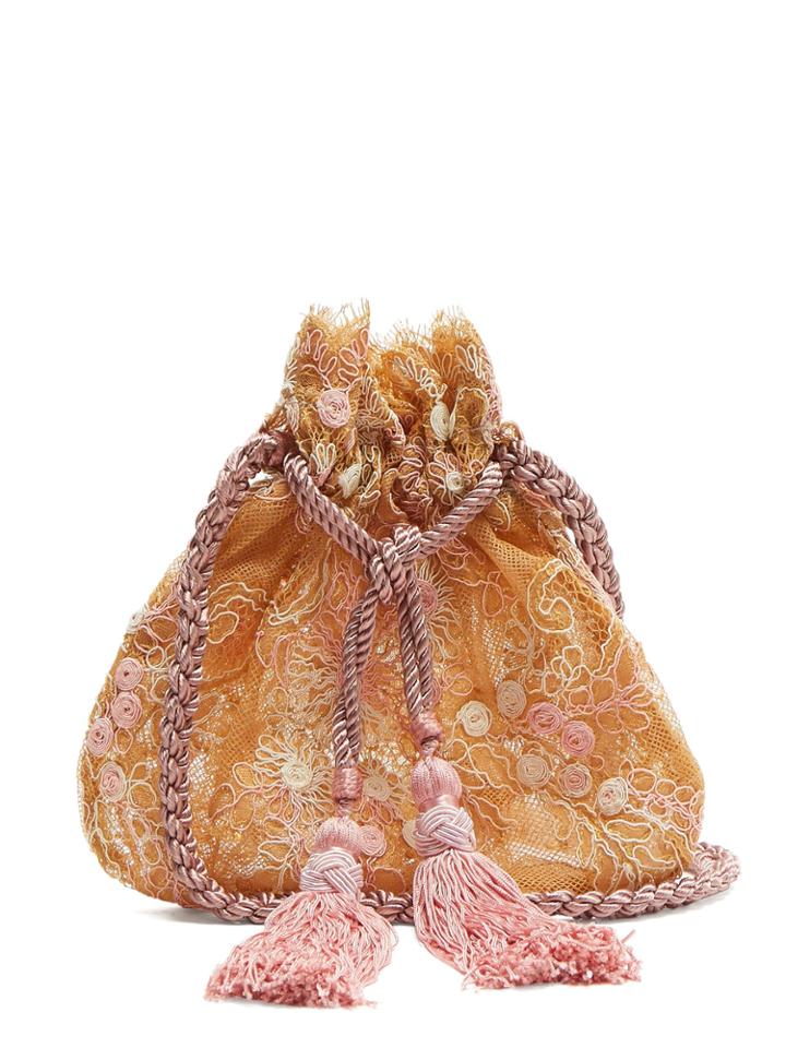 Rebecca De Ravenel Neptune Drawstring Pouch Shoulder Bag