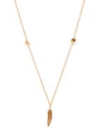Nick Fouquet - Tazio Feather-charm Necklace - Mens - Gold