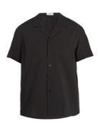 Commas Camp-collar Cotton Shirt