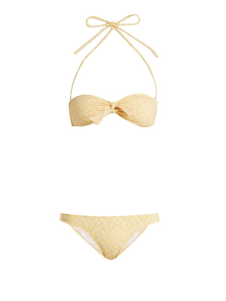 Melissa Odabash Aruba Strapless Tie Bikini