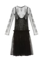 Alexander Mcqueen Dropped-waist Lace Dress